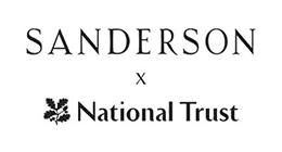 Sanderson x National Trust Poets Rose Linen Duvet Cover Set