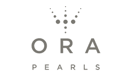 ORA Classic Large White Pearl Studs - 9ct Yellow Gold