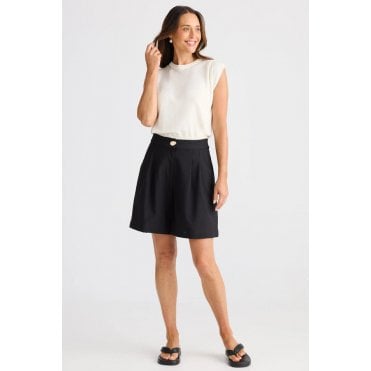 Origami Pleated Shorts