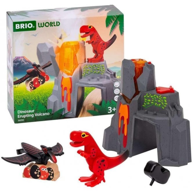 Brio Dinosaur Erupting Volcano