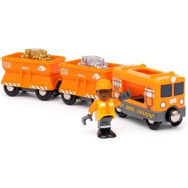 Gold Cargo Train