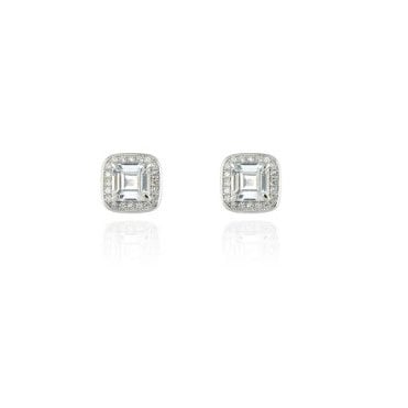 Idola Silver Post Earrings