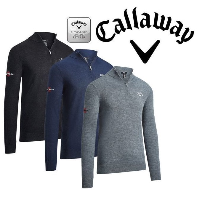 Callaway 1/4 Zip Blended Merino Sweater