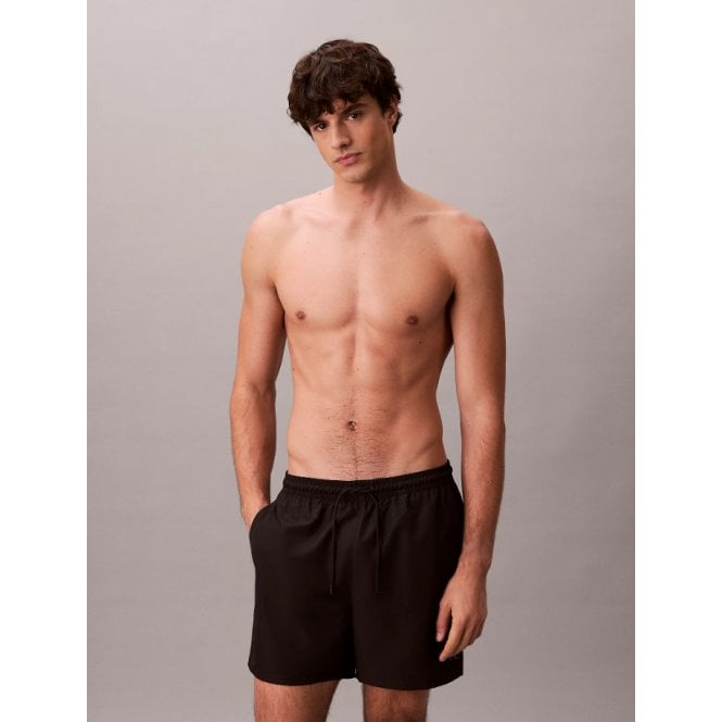 Calvin Klein CK Monogram Medium Drawstring Swim Shorts
