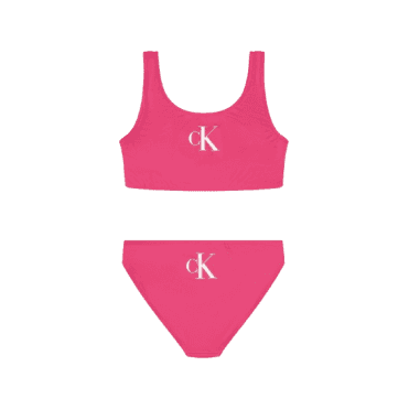 Girls Bralette Bikini in Pink