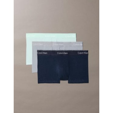 Icon Cotton Stretch 3 Pack Low Rise Trunks