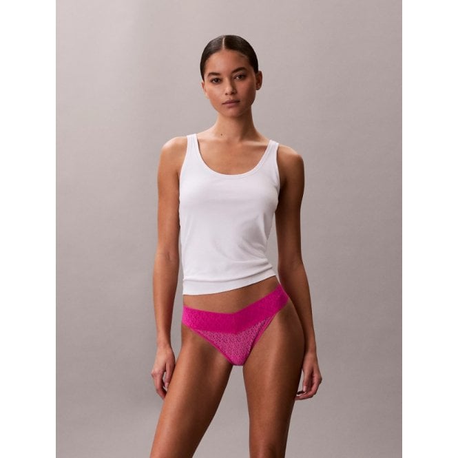 Calvin Klein Icon Logo Lace Thong