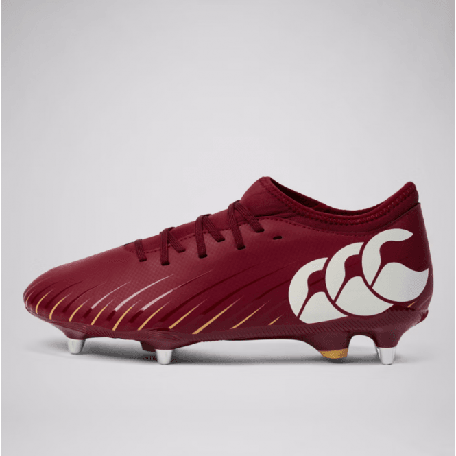 Canterbury Adult Unisex Speed Falcon Team Soft Ground Boots Red