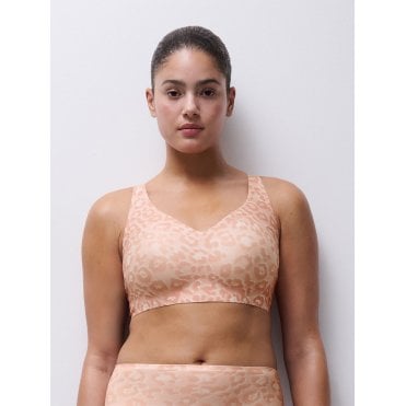 Softstretch Power V-Neck Wireless Support Bra