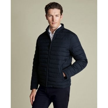 Navy Lightweight Quilted Jacket