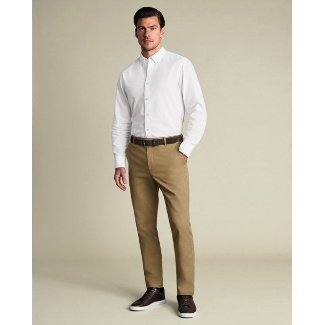 Charles Tyrwhitt Tan Ultimate Non-Iron Chinos
