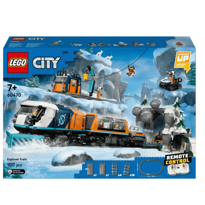 City Trains Lego Explorers Arctic Polar Express Train