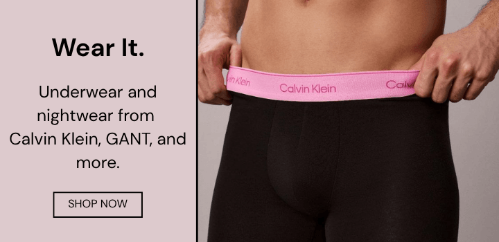 Wear It. - Underwear and Nightwear from Calvin Klein, GANT, and more.