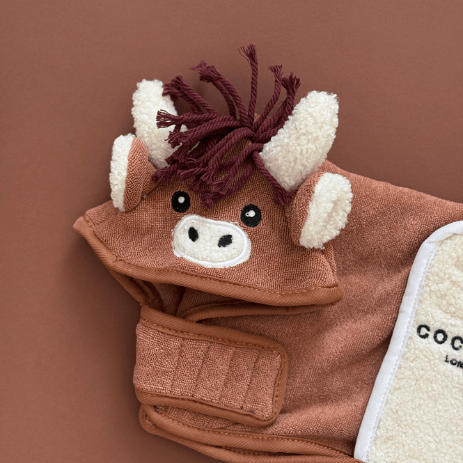 Cocopup Harold the Highland Cow Drying Robe
