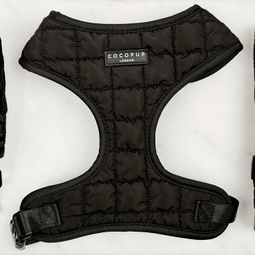 Onyx Quilted Adjustable Neck Harness