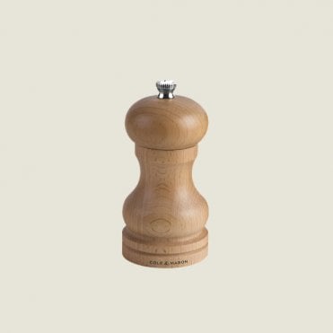 Light Beech Pepper Mill 120mm