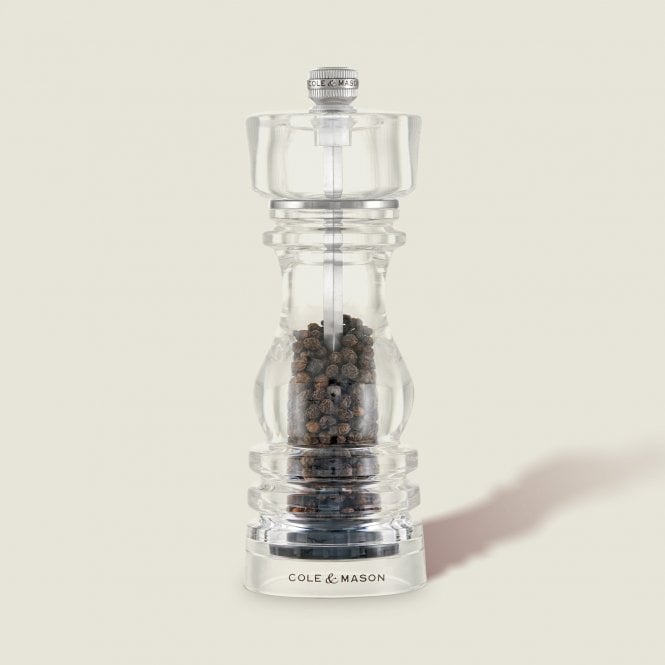 Cole & Mason London Acrylic Pepper Mill
