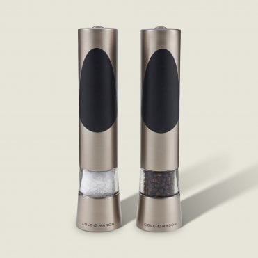 Richmond Electronic Salt & Pepper Mill Set