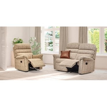 Comfi-sit Manual Reclining 2 Seater Sofa