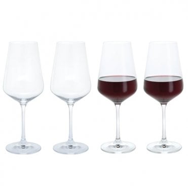 Cheers! Red Wine Glass, Set of 4