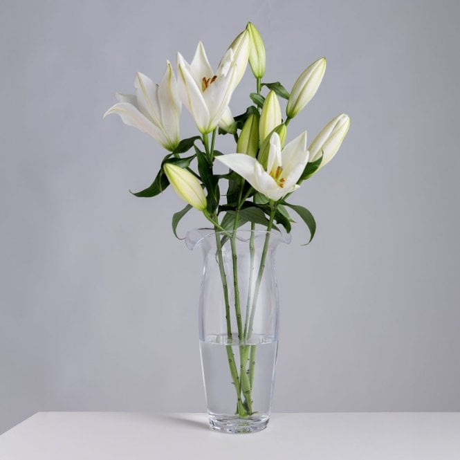 Dartington Florabundance Lily Vase