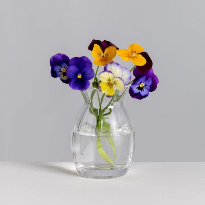 Dartington Florabundance Pansy Vase