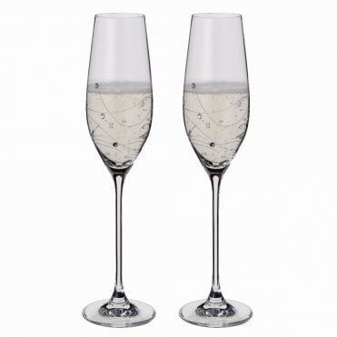 Glitz Champagne Flute, Set of 2