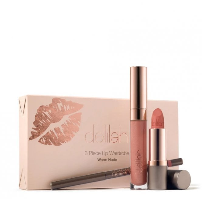 Delilah 3 Piece Lip Wardrobe Warm Nude