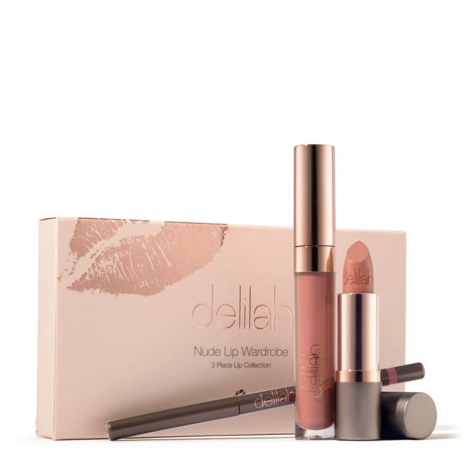 Delilah Nude Lip Wardrobe The Perfect Nude Collection