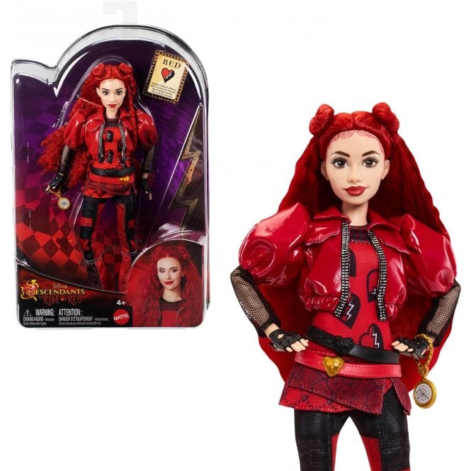 Disney Descendants Core Doll 1 - Red ( daughter of Queen of Hearts)