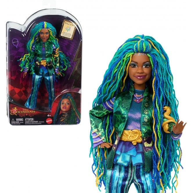 Disney Descendants The Rise of Red Fashion Doll & Accessory, Uliana, Younger Sister of Ursula