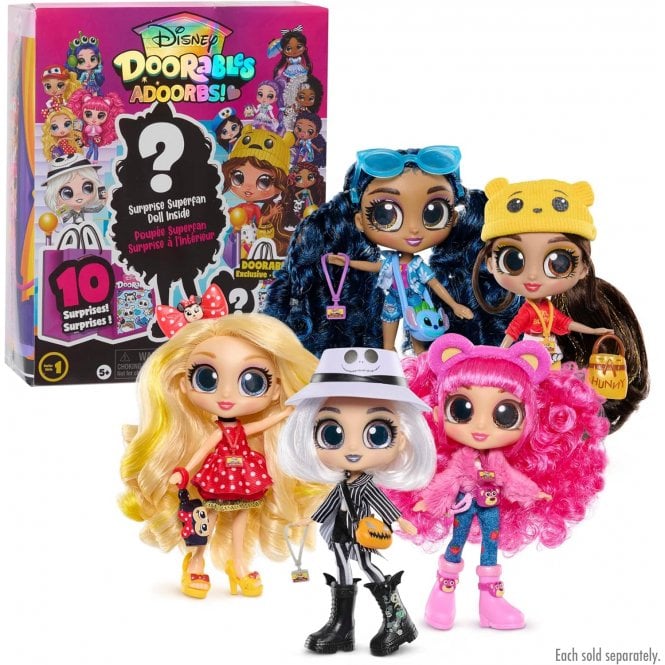 Disney Doorables Doorables Adoorbs Dolls Asst S1