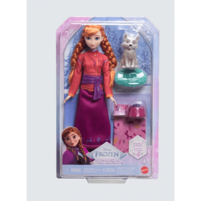 DISNEY PRINCESS Disney Frozen Anna + Baby Wolf