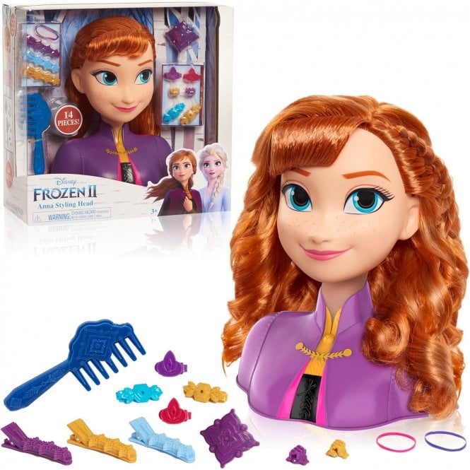Disney Princess Styling Heads Disney Frozen 2 Basic Anna Styling Head