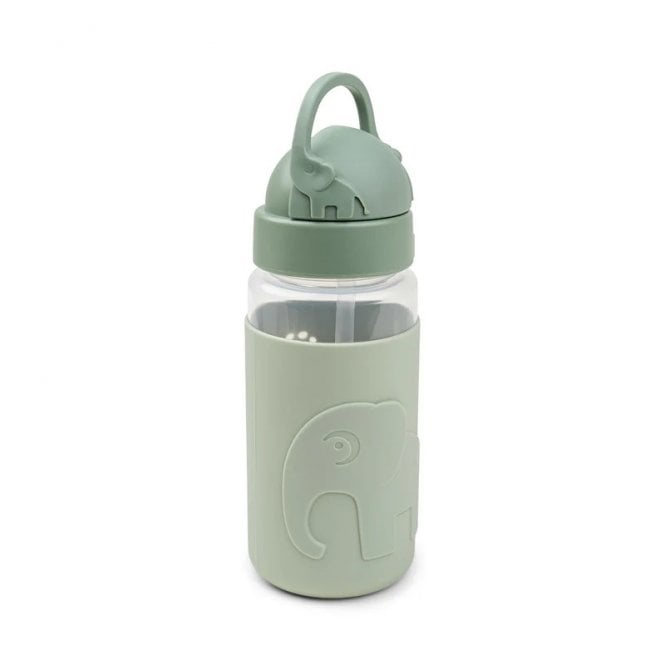 Done by Deer Easy-grip straw bottle Elphee Green