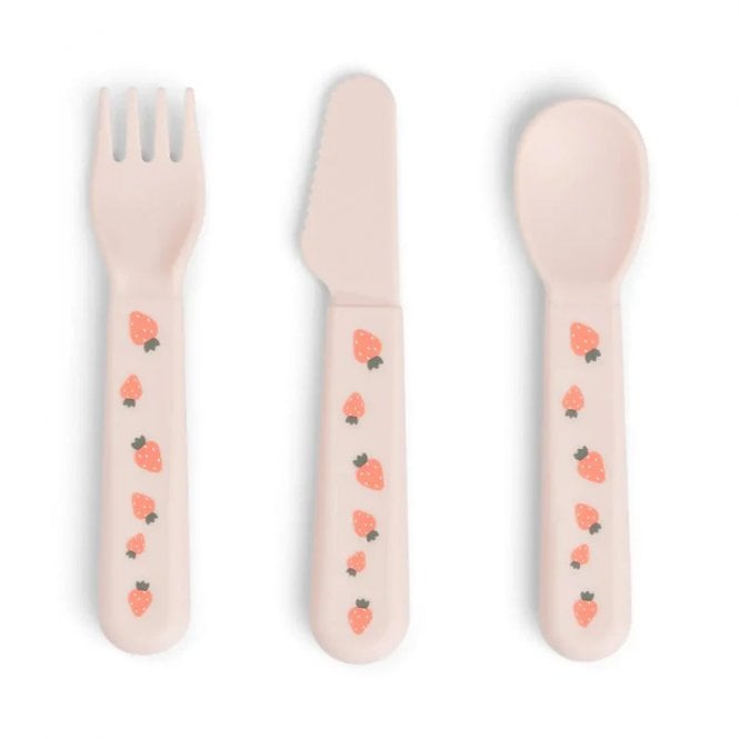 Done by Deer Foodie cutlery set Tiny farm Powder