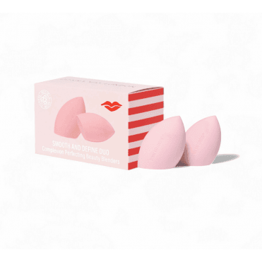 2 Piece Flat Edge Beauty Blender Set