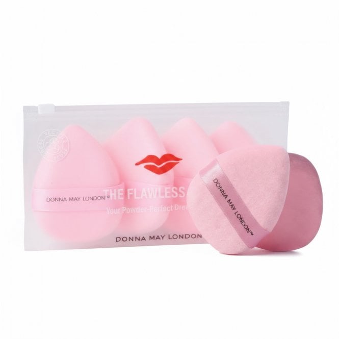 DONNA MAY LONDON 4 Piece Powder Puff Set