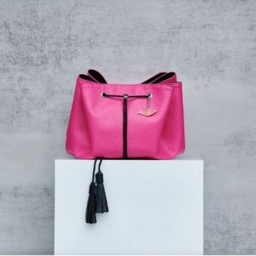Lay Flat Makeup Bag in Faux Leather