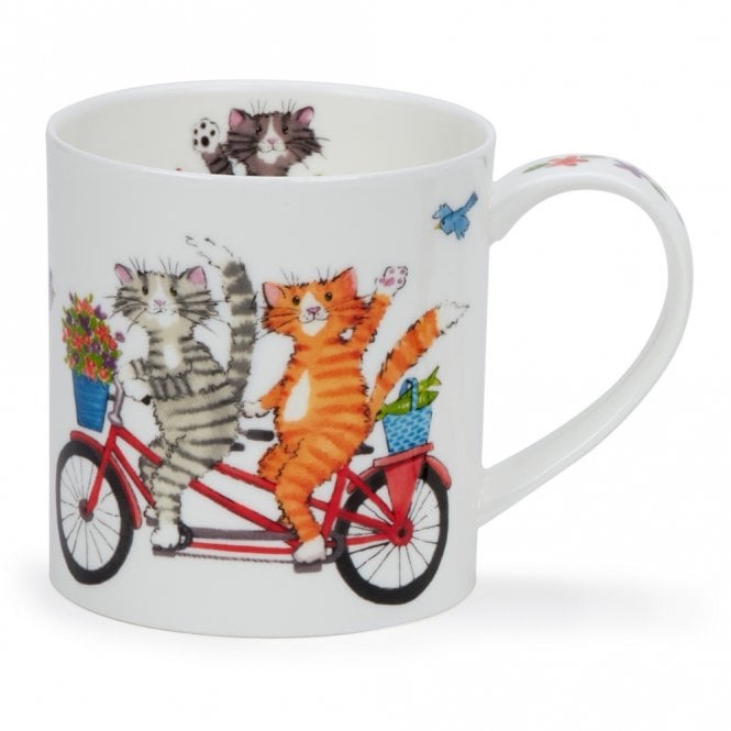 Dunoon Orkney Mug - Happy Days - Cat