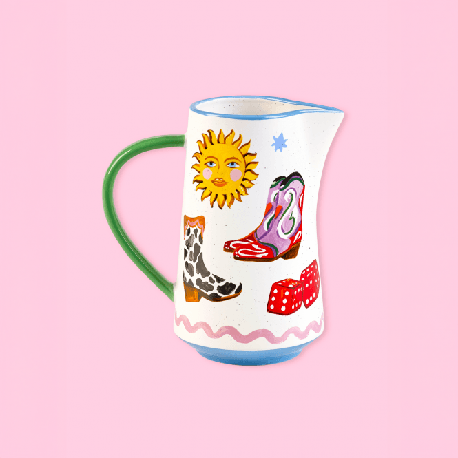 Eleanor Bowmer Electric Coast Lucky Icon Jug