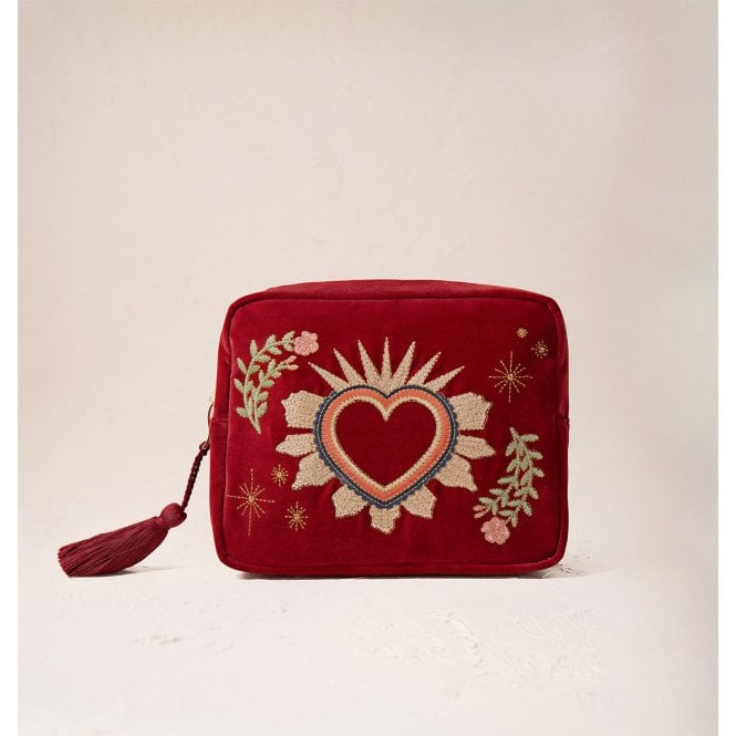 Elizabeth Scarlett Enchanted Heart Wash Bag