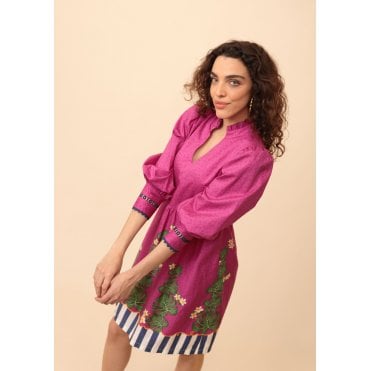 Scarlet Floral Print Dress