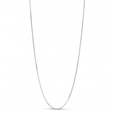 Box Chain 0.85mm Necklace