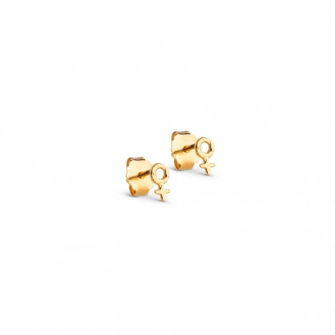 Enamel Feminine Power Studs