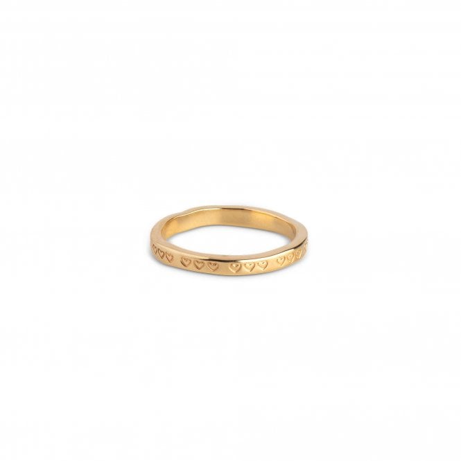 Enamel Heart Ring