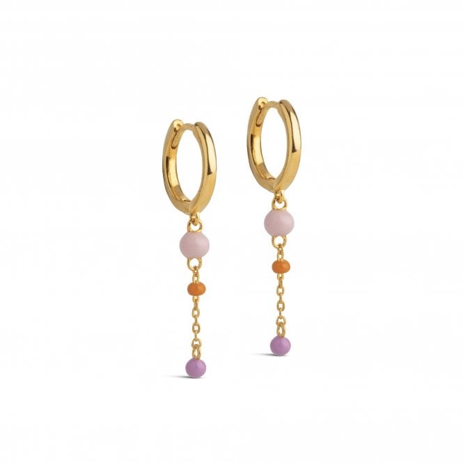 Enamel Lola Bold Hoops