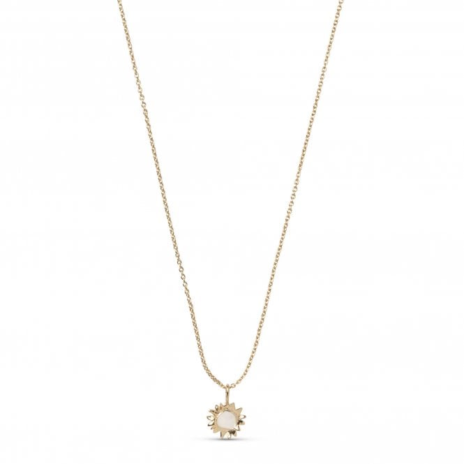 Enamel Sunshine Necklace