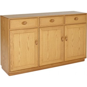 Windsor 3 Door High Sideboard