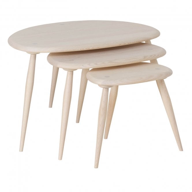Ercol ErcolCollection Pebble Nest Of Tables